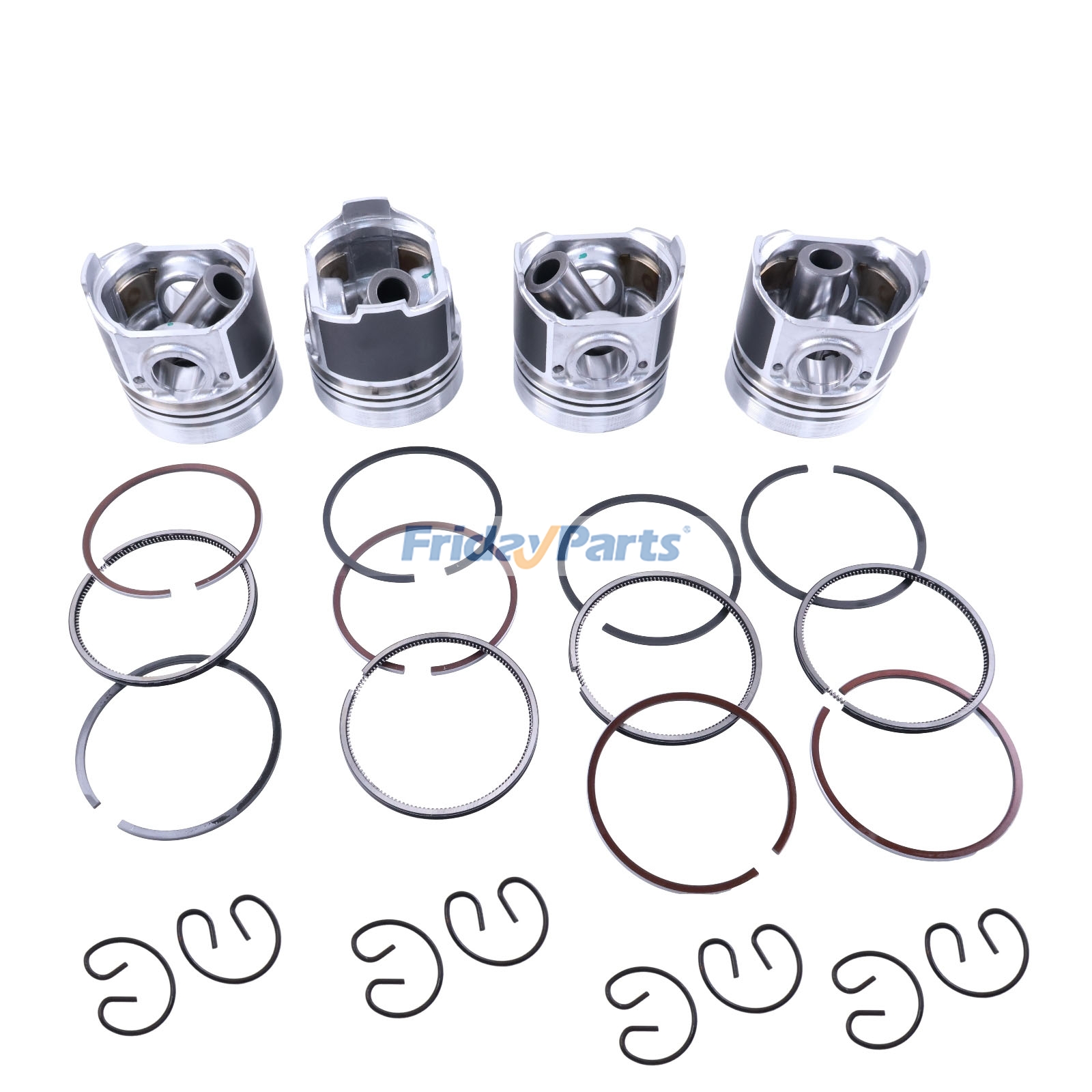 クボタエンジン V1903 用 STD ピストンキット リング付き