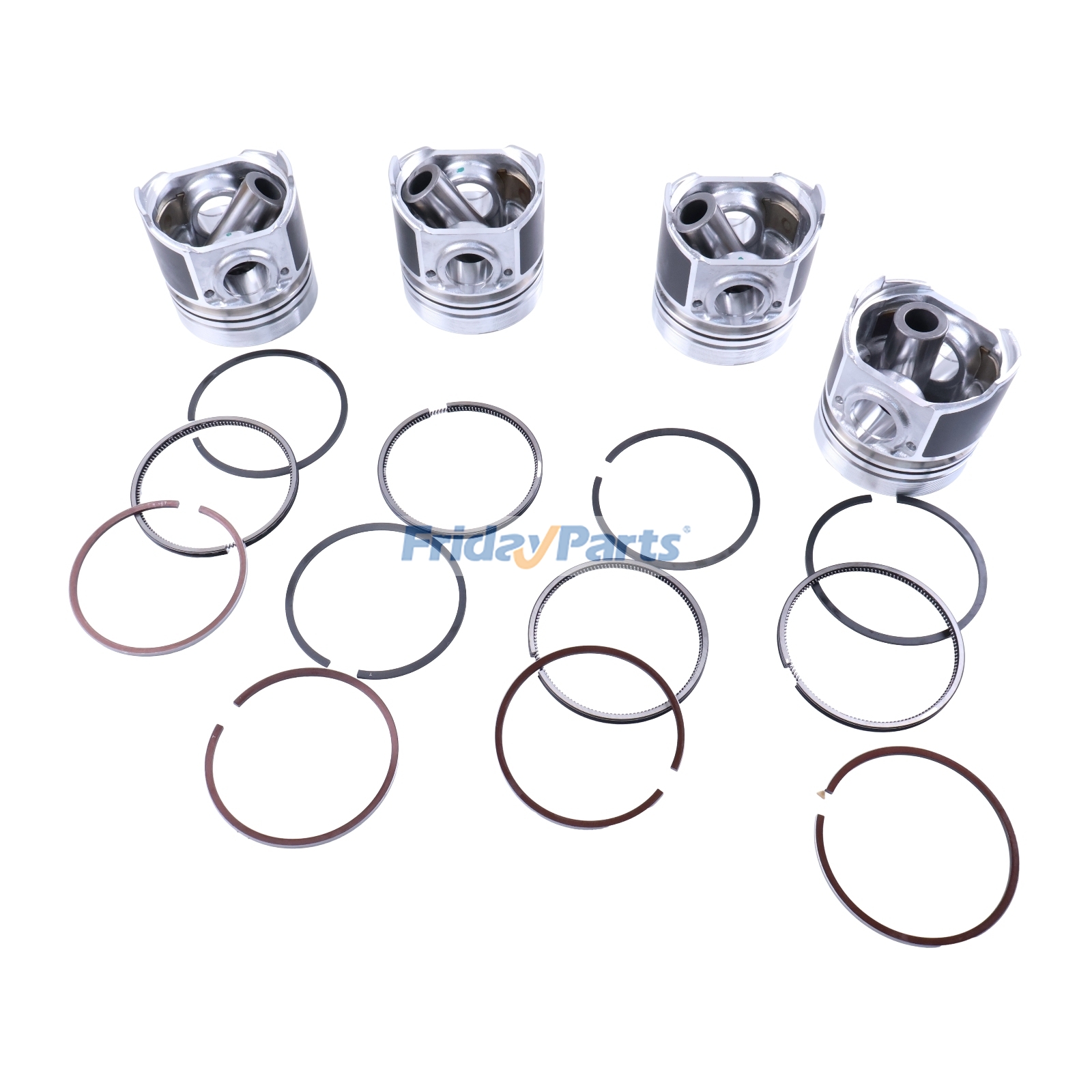 エンジン,エクスカベーター,発電機,ローダー,トラクター STDピストンキット（リング付）