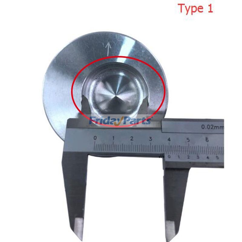 FridayParts STD-Kolbensatz mit Ring