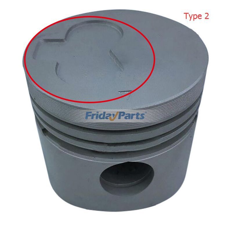 STD-Kolbensatz mit Ringfür Bagger