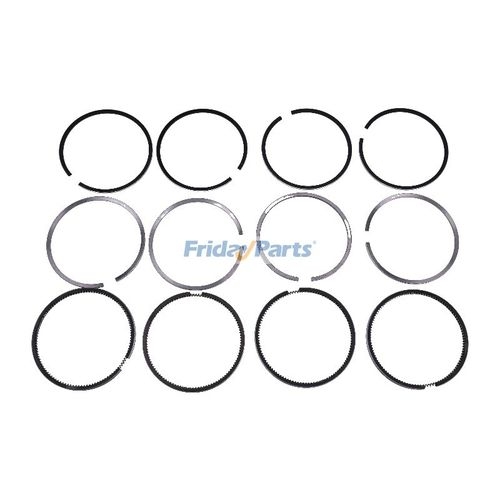 Piston Ring Set 1G790-21053 STD 87mm For Kubota V2203 And V2203-M-DI - Foto 3