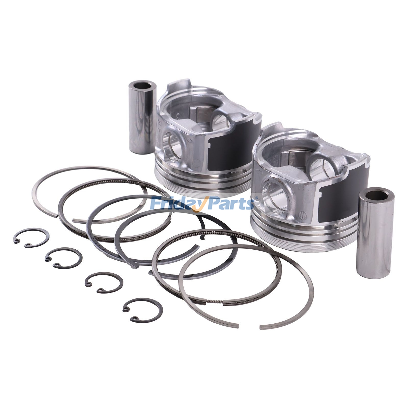 Kit de pistón STD con anillo para motor Kubota Z602