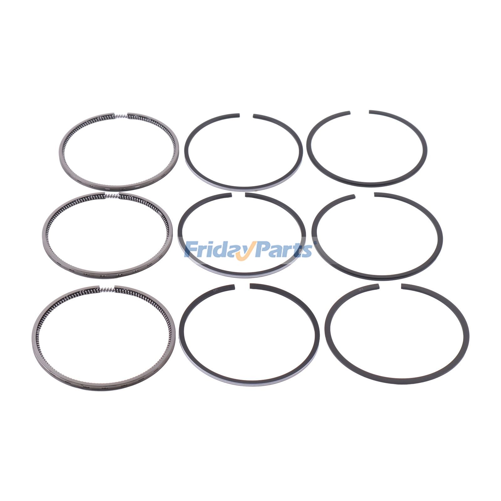 Piston Ring for Engine,Excavator,Loader,Mower,Tractor,Heavy-Duty UTV