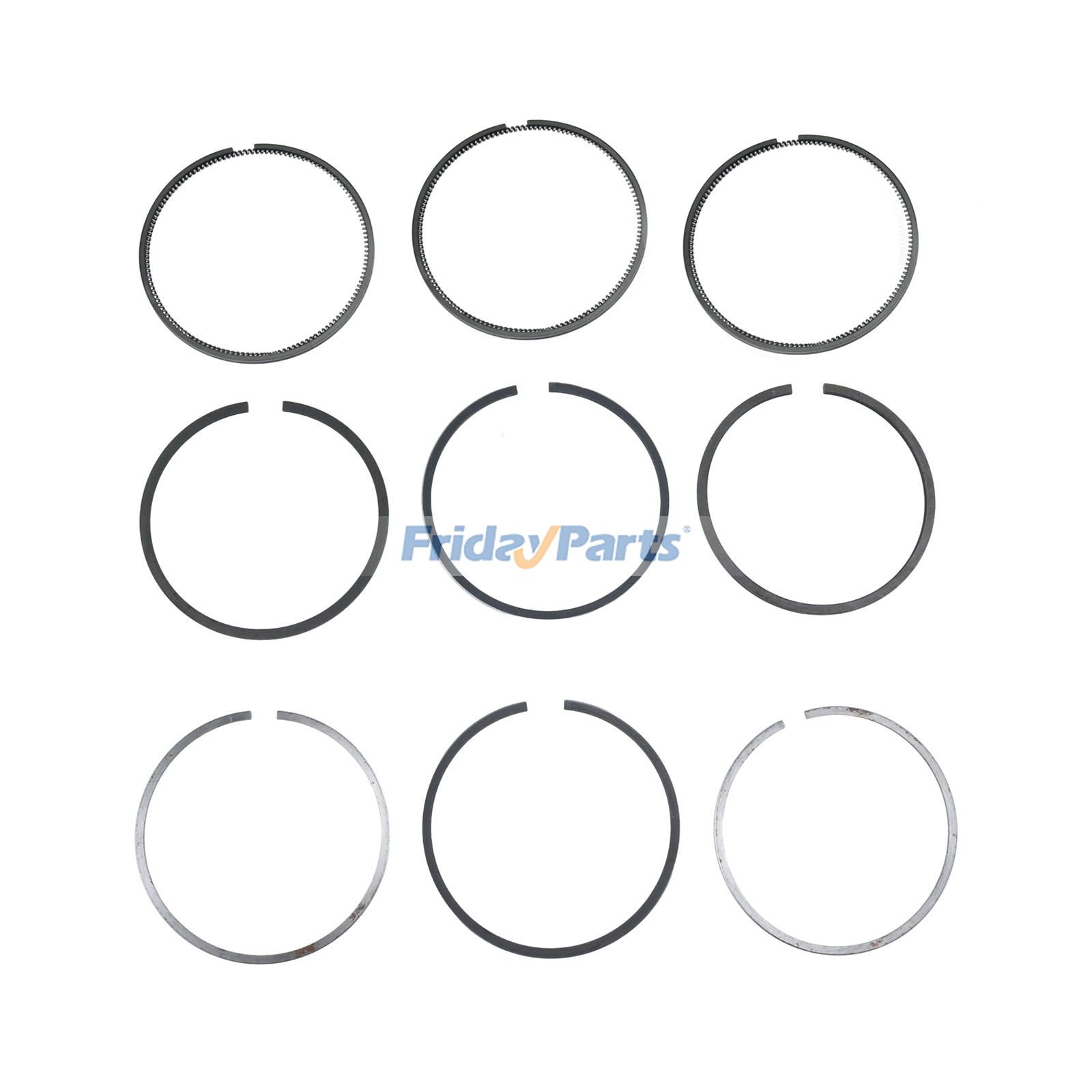 STD Piston Ring Set MM433713 for Mitsubishi Engine L3E Komatsu Doosan Daewoo SOLAR 015PLUS