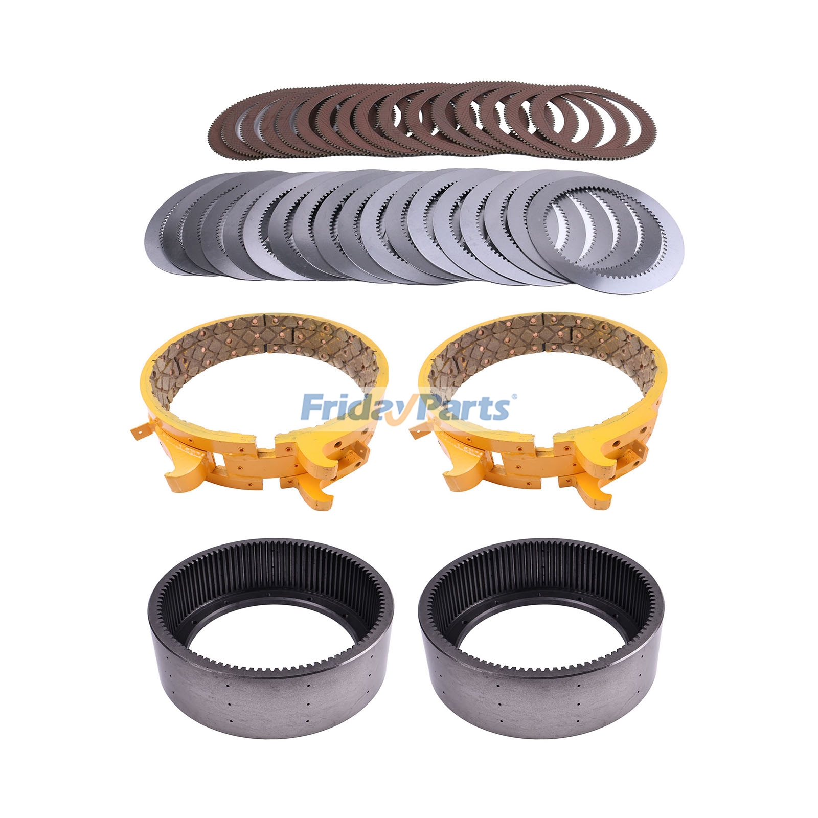 Steer Clutch Brake Set 113-33-43114 120-22-31132 120-22-31231 120-22-31221 for Komatsu Dozer D31A-17 D31AM-20 D31P-17 D31P-18A D37A-5 D37PG-5A