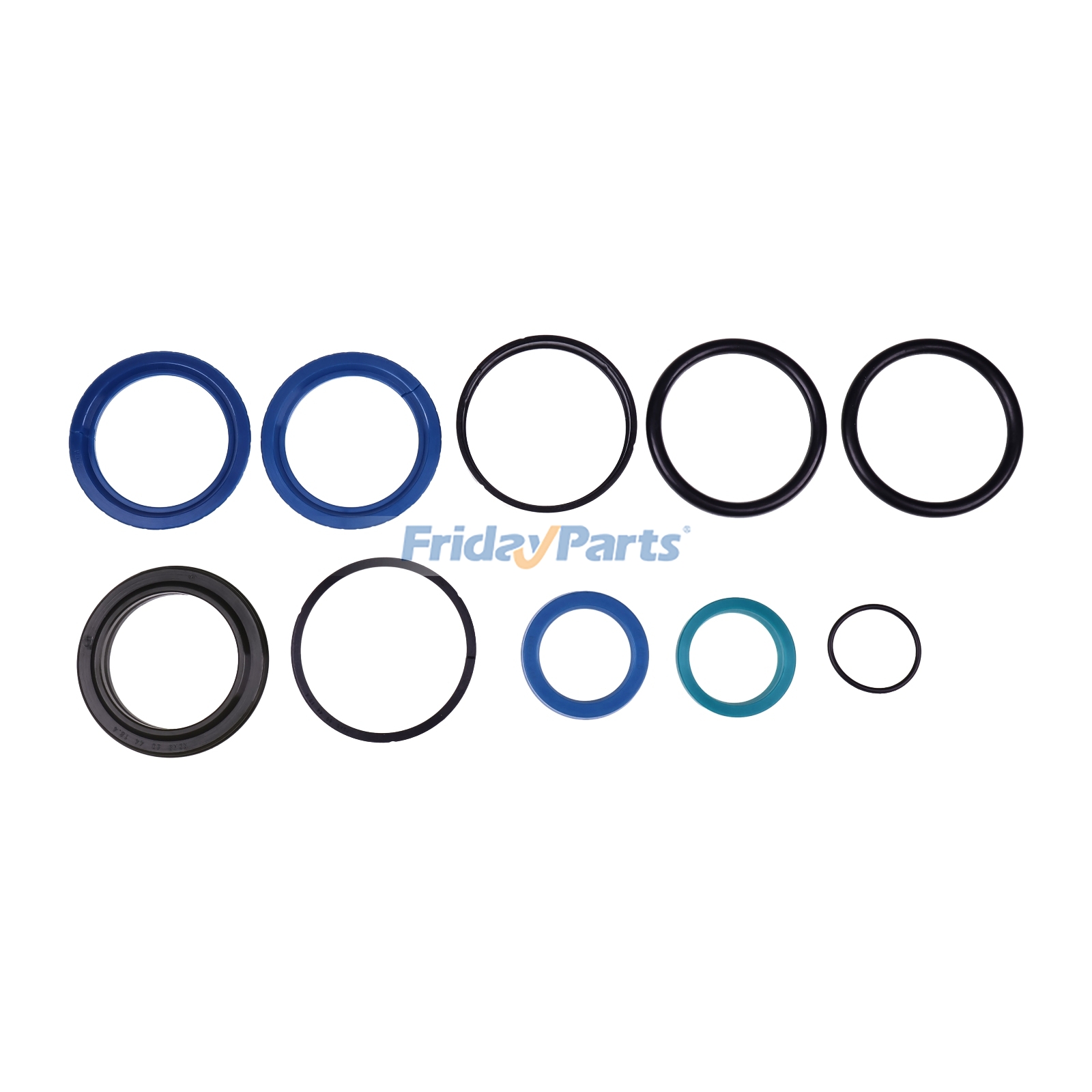 Kit de sello de cilindro hidráulico 991/00021 para retroexcavadora JCB 3CX 3C 3D 4CN 1400B 1700B Telehandler 505 527 530 506 510