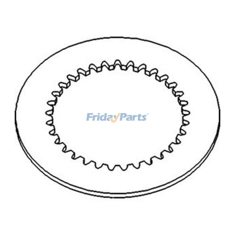 JOHN DEERE用用ジョンディア クローラートラクター 2010 用ステアリングクラッチディスク T14340