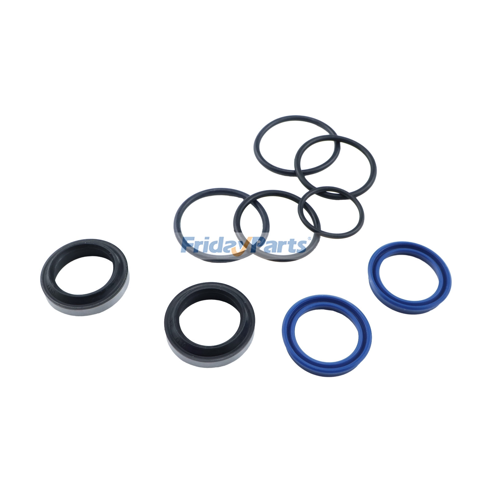 Steering Cylinder Hydraulic Seal Kit K2561-16600 K2561-16560 for Kubota Tractor BX1800D BX1830D BX2200D BX2230D Utility Vehicle RTV900G RTV900T RTV900W