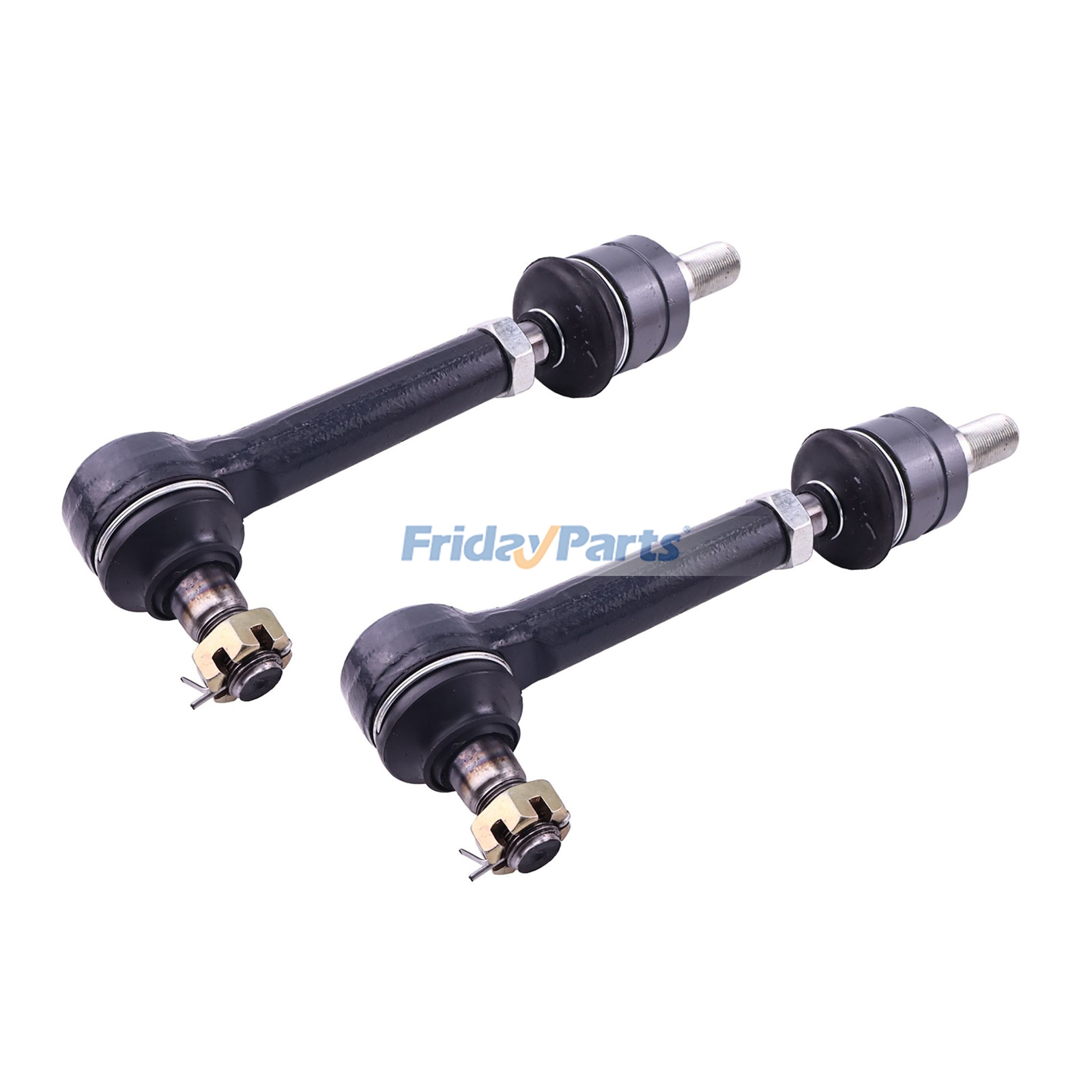 2 Pieces Steering Cylinder Linkage Tie Rod 3A022-62972 for Kubota Tractor M4700 M4800 M4900 M5700 M5400
