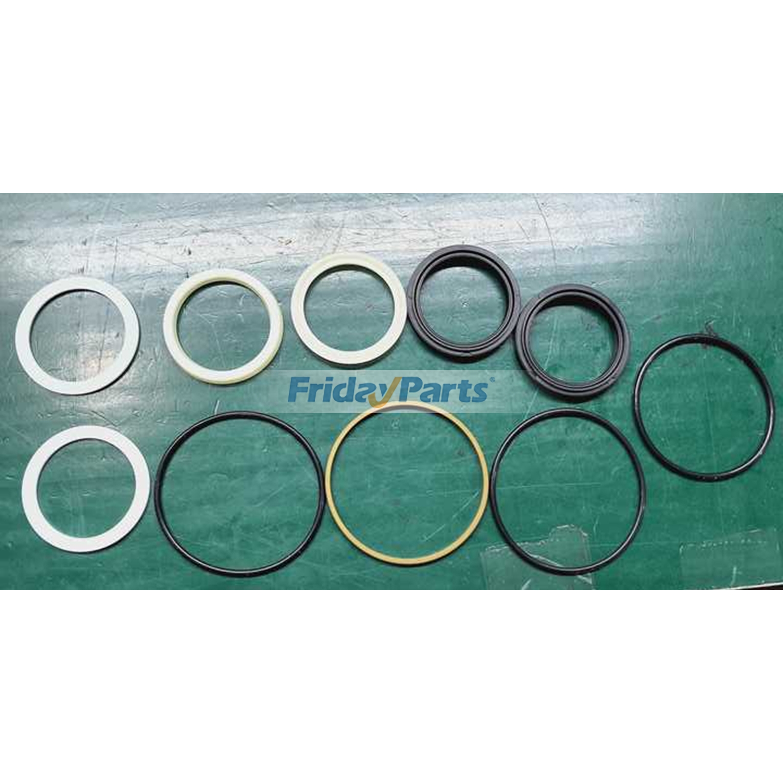 Steering Cylinder Seal Kit 04433-30110-71 for Toyota Forklift 7FD30 7FG30 7FDN30 7FGN30 8FD30 8FG30 8FDU30 8FDU32 8FGU30 8FGU32