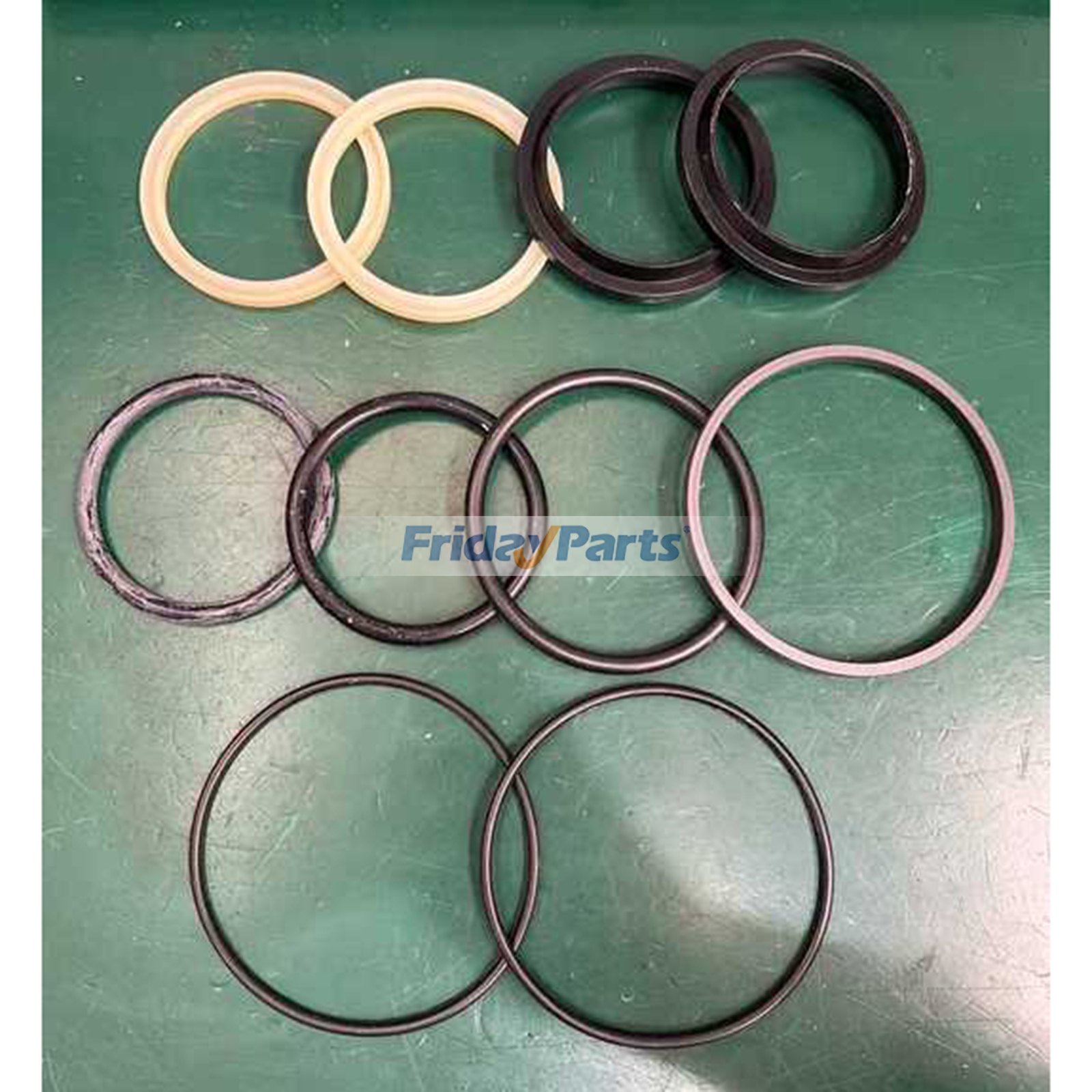Steering Cylinder Seal Kit 3FD-64-05010 for Komatsu Forklift DX20 DX50 FD70-7 FD70-8 FD70E-7 FD70HD-7 FD70HD-8 FD80-7 FD80-8