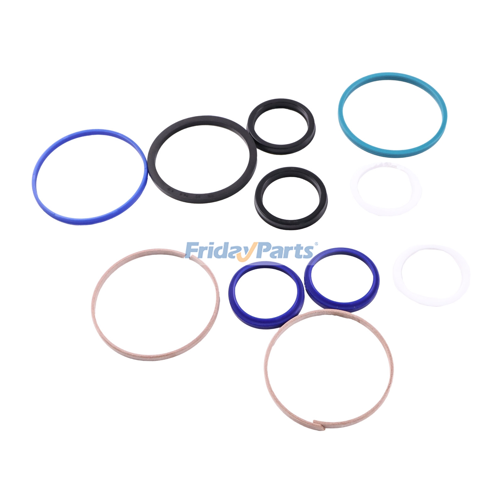 Kit guarnizioni cilindro sterzo 7-900-88GT per sollevatori telescopici Genie GTH-636 GTH-644 GTH-842 GTH-844 TH844C. Qualità premium con 3 anni di garanzia. per Per Genie