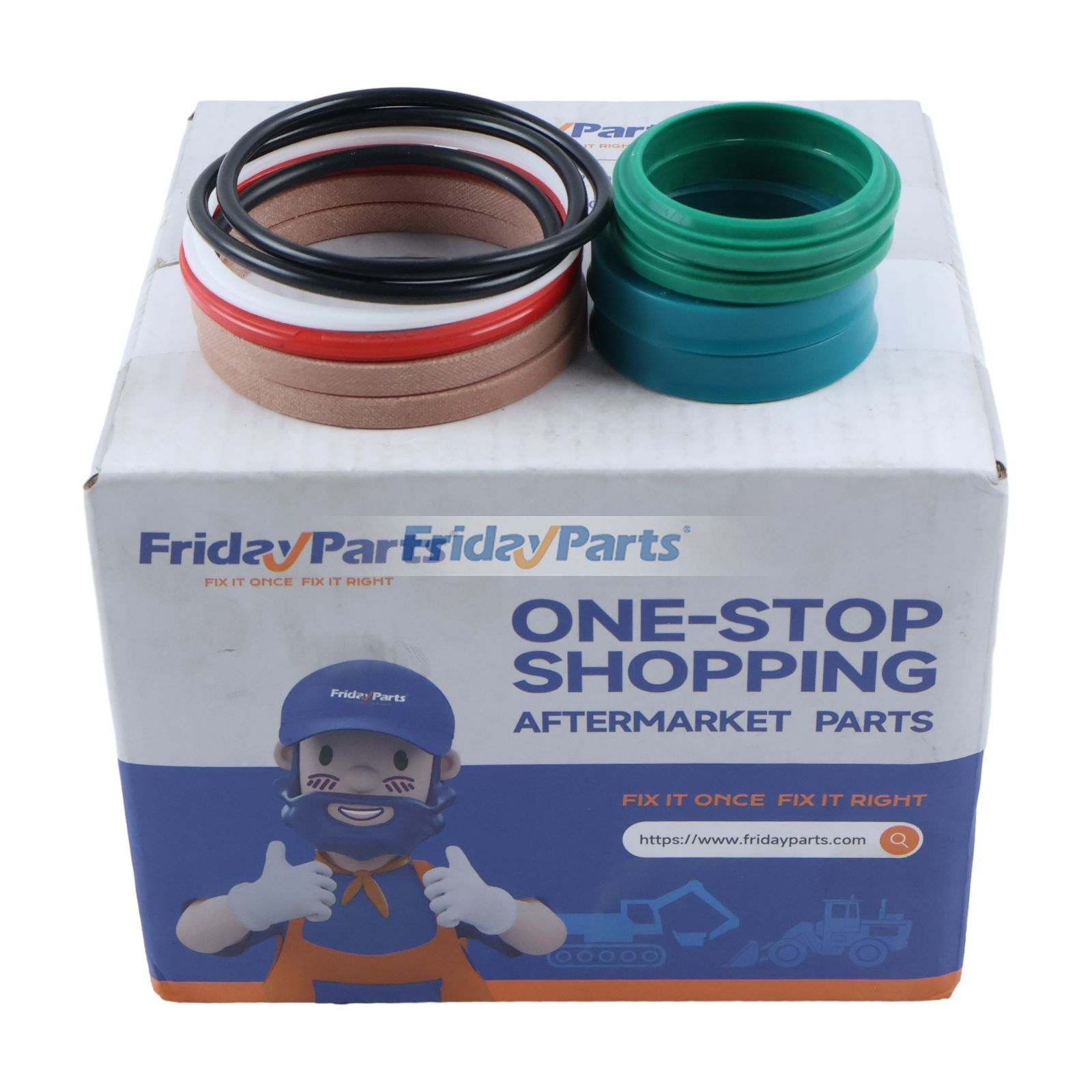 Steering Cylinder Seal Kit 84330972 for New Holland Loader B110C B95C B95CLR B95CTC B95BTC