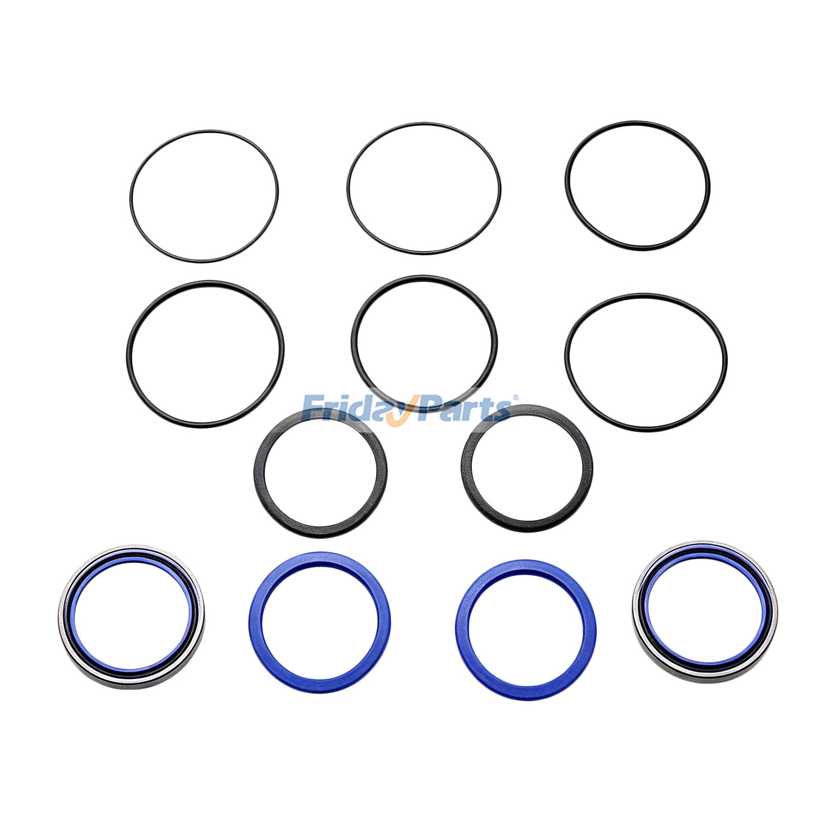 Steering Cylinder Seal Kit 91E43-06810 for Mitsubishi Forklift FD30N FD30ND FD30NT FD35N FD35NT FG30N FG30NT FG35N