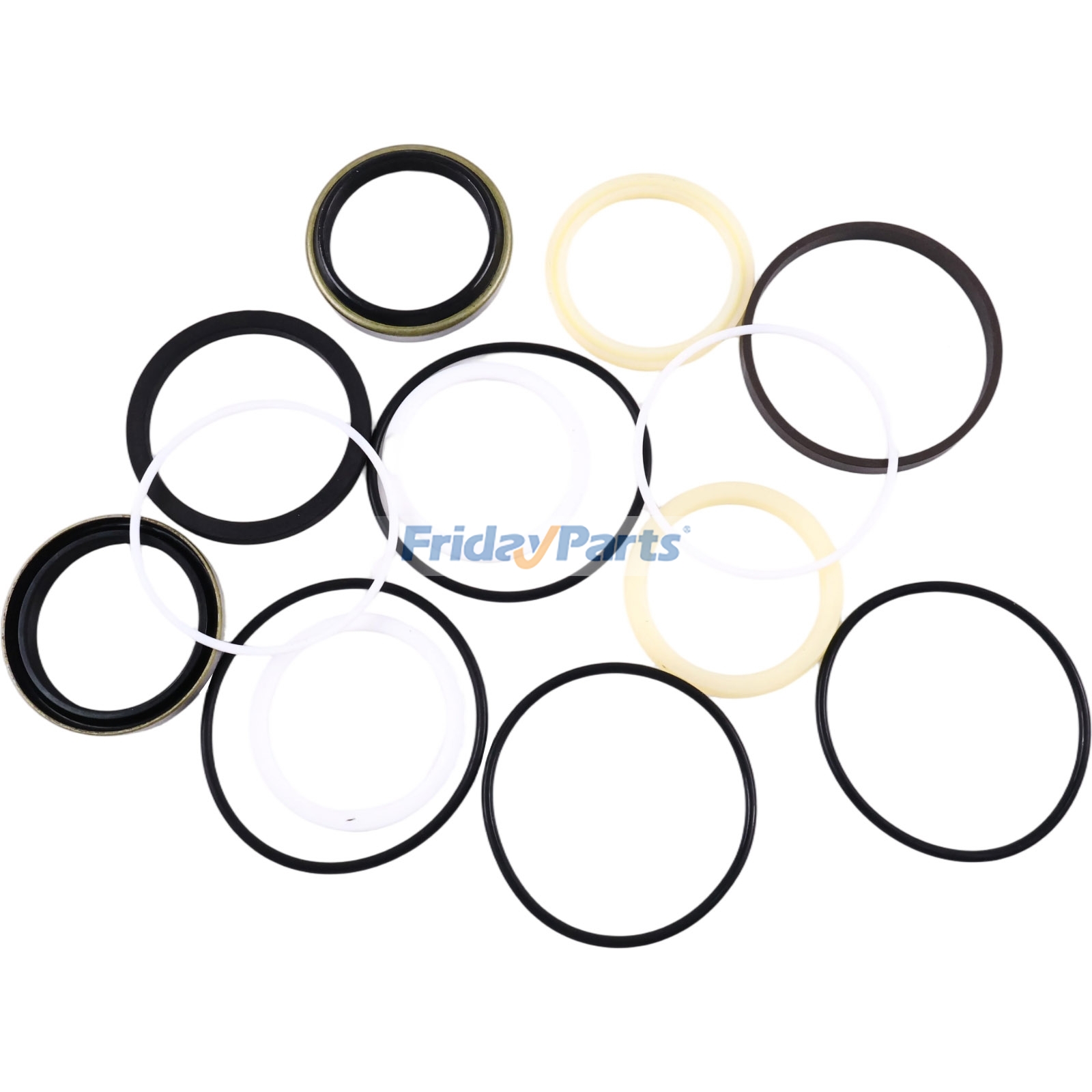 Kit guarnizioni cilindro sterzo 91E43-06810 per carrello elevatore Mitsubishi FD30N FD30ND FD30NT FD35N FD35NT FG30N FG30NT FG35N per Per Mitsubishi