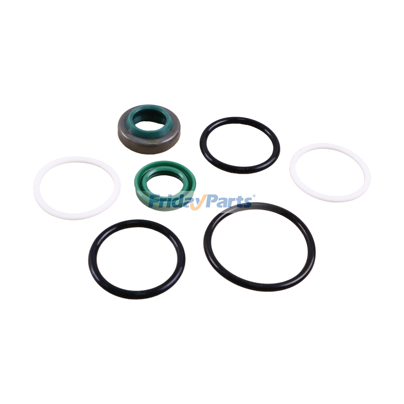 Steering Cylinder Seal Kit SBA344960440 for CASE IH Tractor D25 D29 D33 DX21 DX23 DX24 DX25 DX26 DX29 DX31 DX33 DX34 DX35 FARMALL 31 35