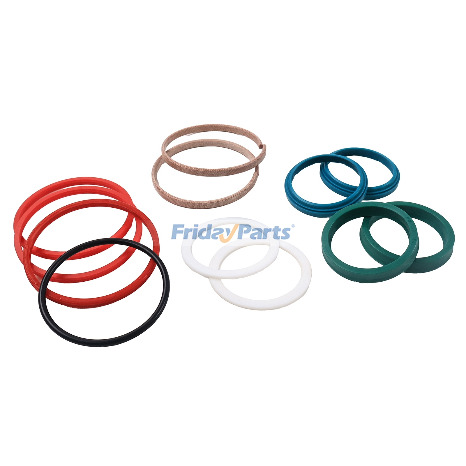 Steering Cylinder Seal Kit T218499 for John Deere Engine 4045 Backhoe Loader 310P 310J 310L 310SK 315SK 315P 410J 410K