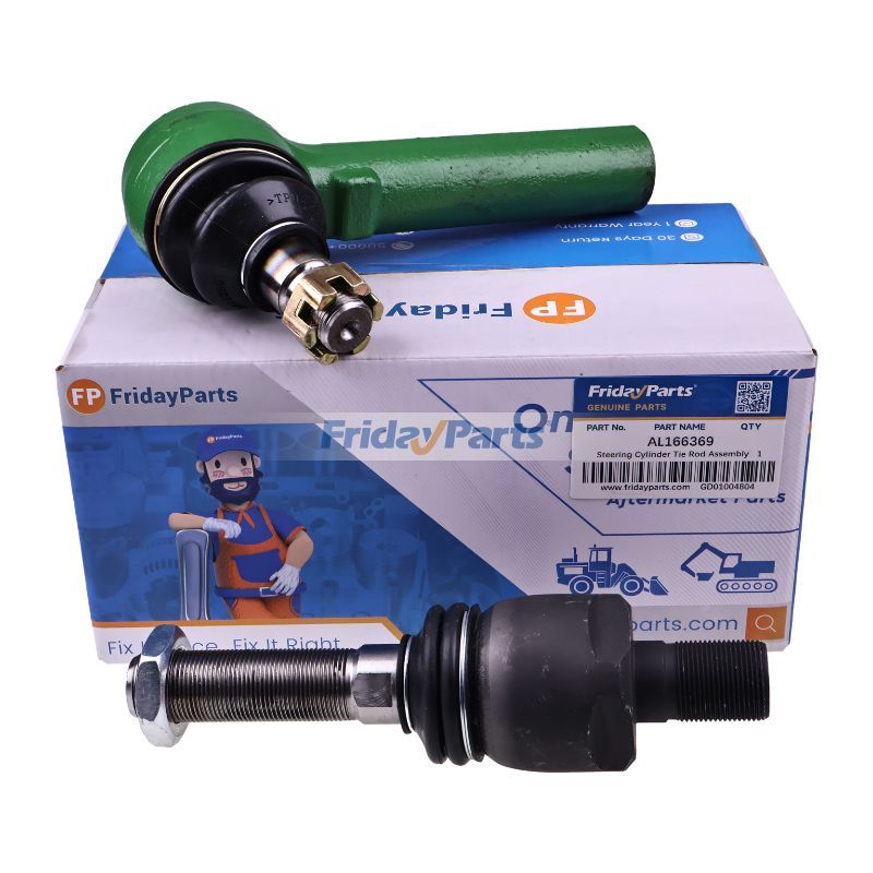 Ensemble de biellette de direction AL166369 pour moteur John Deere 4045 6068 tracteur 6125 6230 6330 6430 6520 6603