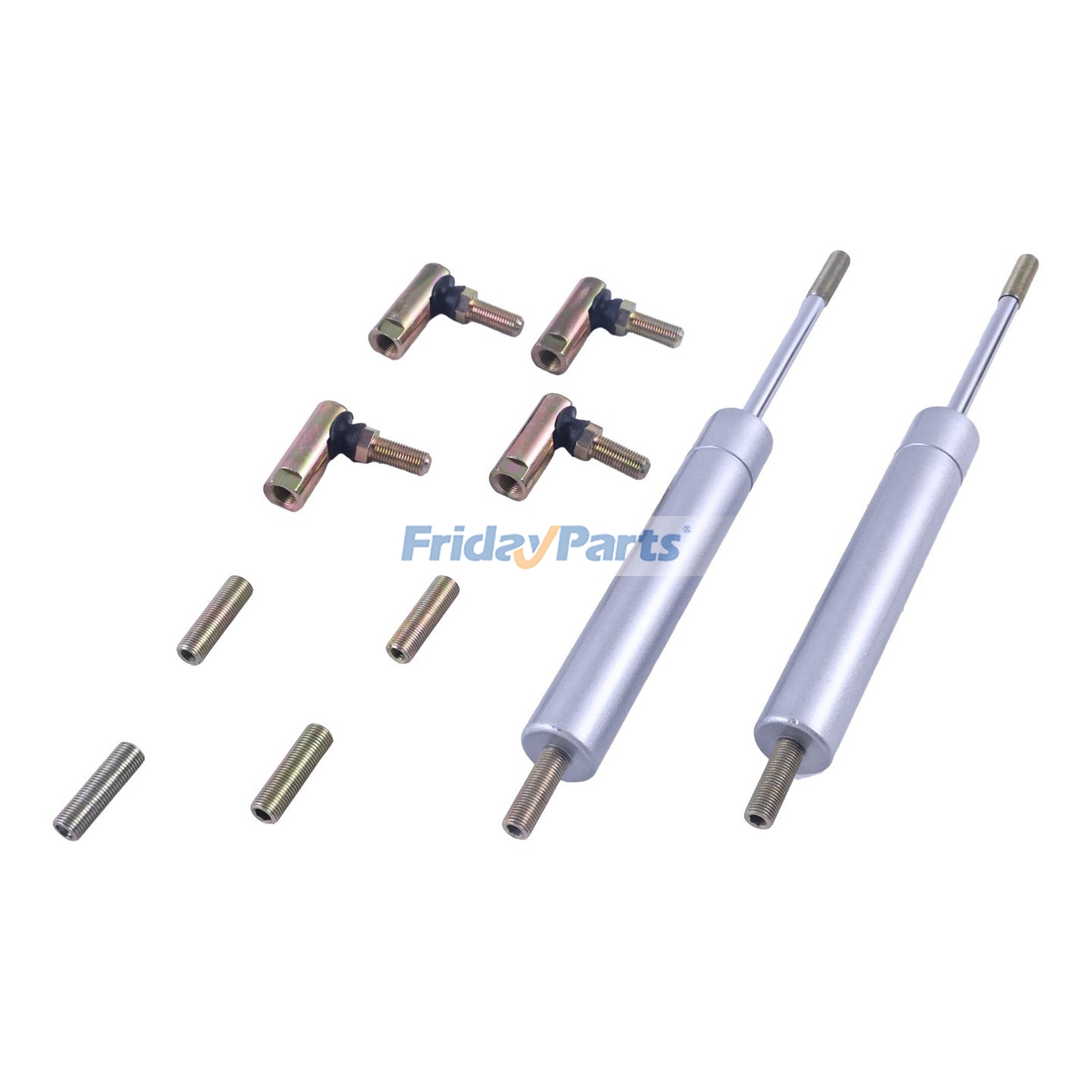 Steering Damper Gas Spring & Ball Joint Kit compatible with Loader