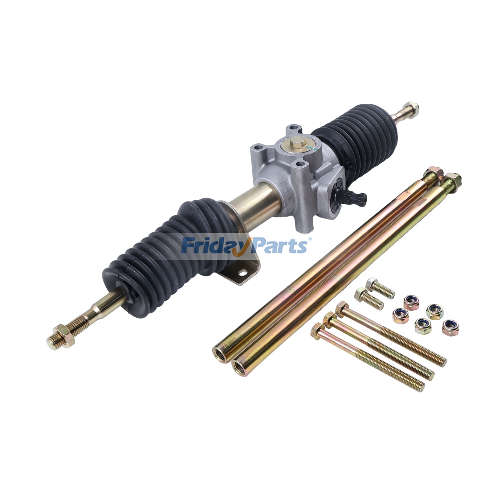 Steering Gear Rack and Pinion with Tie Rod End for Sport UTV/ATV