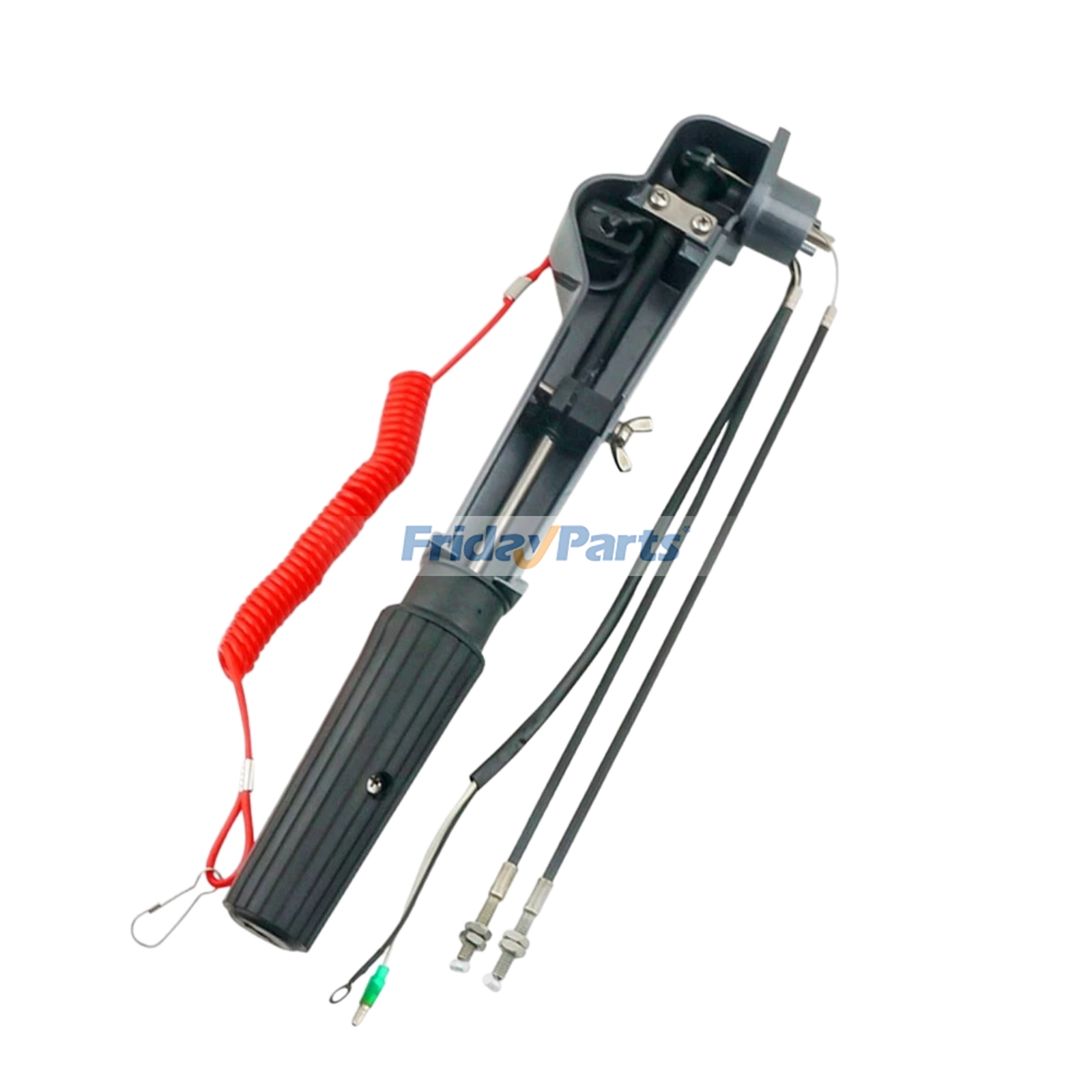 Steuergriffbaugruppe 63V-42111-01-4D für Yamaha Außenbordmotoren 9,9 PS, 13,5 PS, 15 PS, 18 PS