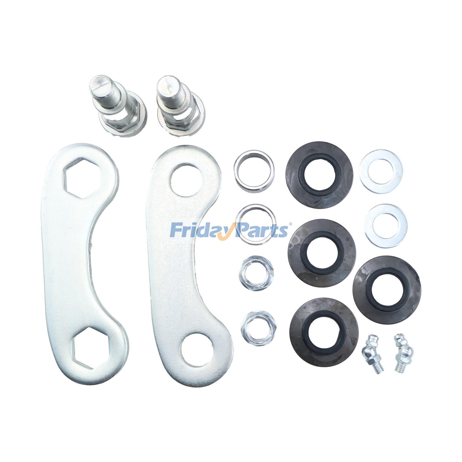 Kit de réparation d'axe de biellette de direction 43751-23440-71 43752-23441-71 pour moteur Toyota 1DZ, chariot élévateur 7FG20 7FG25 7FD20 7FD25 7FB20 7FB25 7FGK20 7FGK25 7FD30 7FG30pourPour Toyota