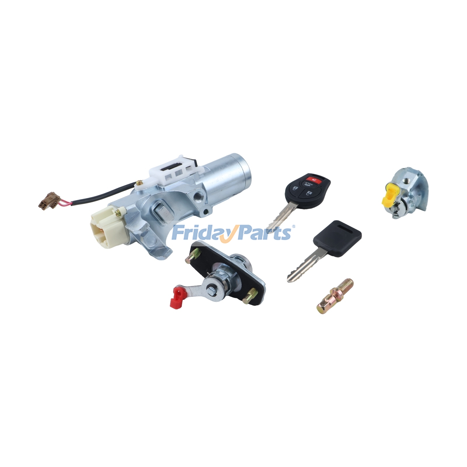 Steering Lock Set compatible with Vehicle
