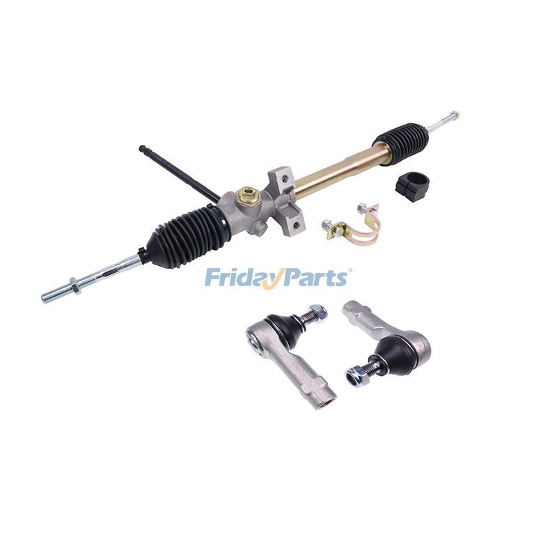 Steering Rack And Pinion With 2 Pieces Tie Rod End AM135627 AM136457 for John Deere Utility Vehicle Gator 4X2 6X4 Gas