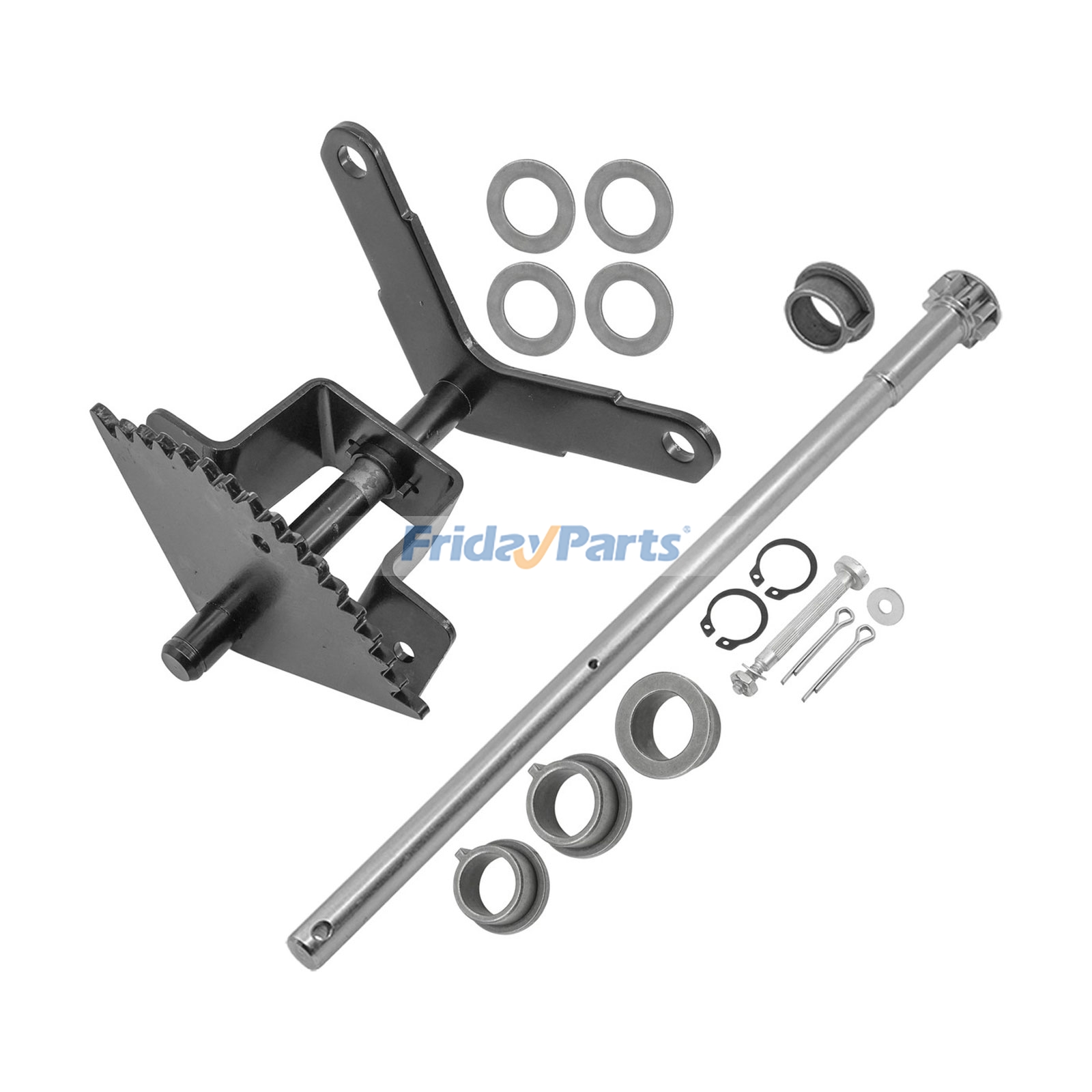 Steering Sector Gear With Shaft HU1853GE105HY for John Deere Mower LT170 LT166 LT160  LT155 LT150 LT133