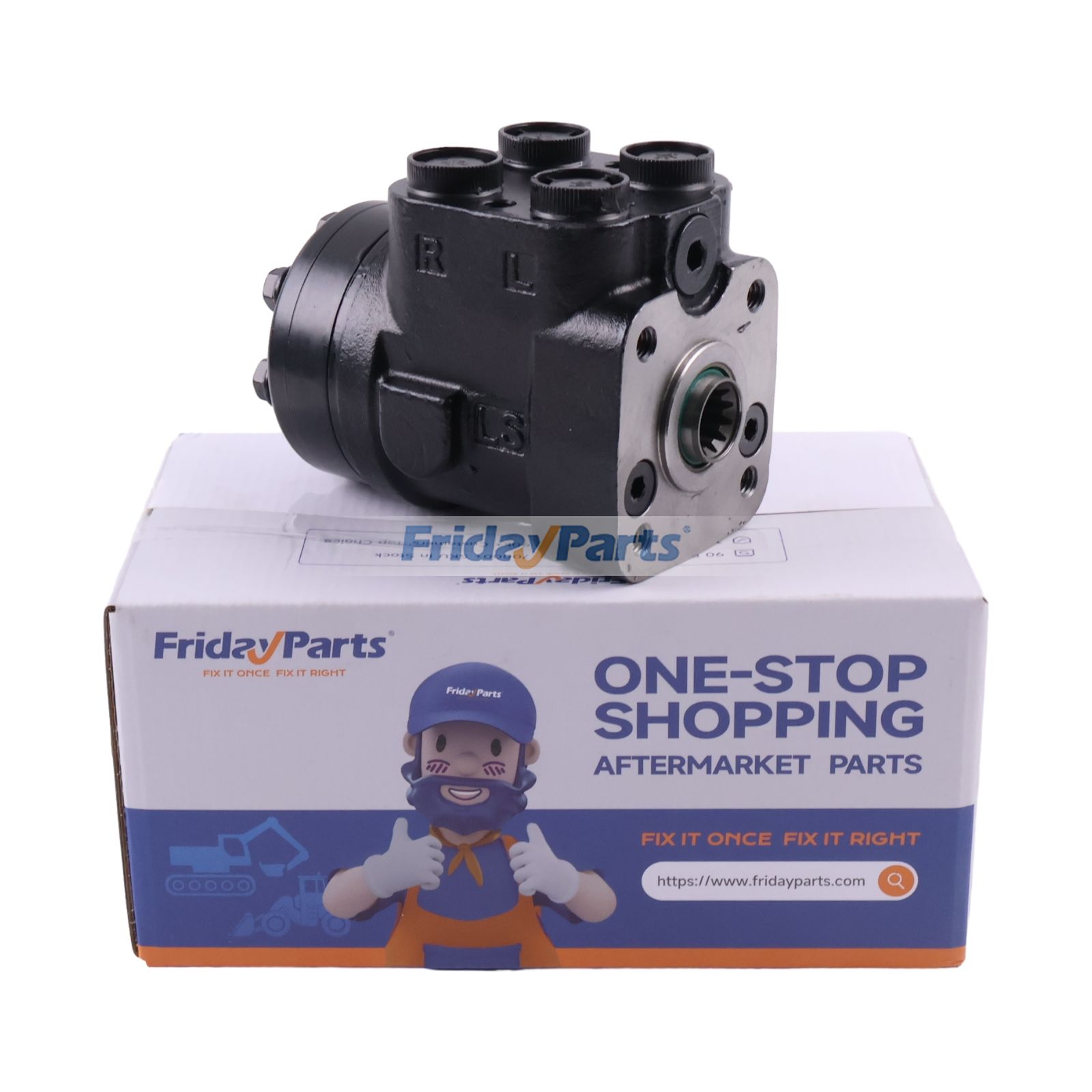 Hydrostatic Steering Unit Valve AL69803 AL41634 for John Deere Tractor 2550 2350 2555 2855N 2955 3140 2040 1640