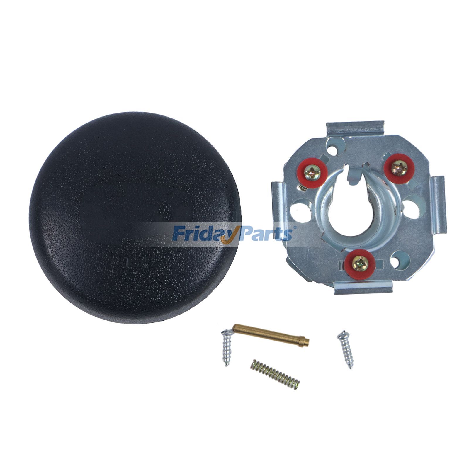 Ensemble de boutons de klaxon de volant à double contact Pour Heli