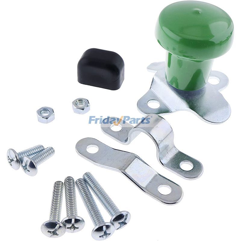 Lenkrad-Drehknopf TY16020 WSV120B 5A6BU mit Gummimanschette, universell passend für John Deere, Ford Case Traktoren, Woods Spinner und viele mehr (einstellbare Größe)für Für JOHN DEERE