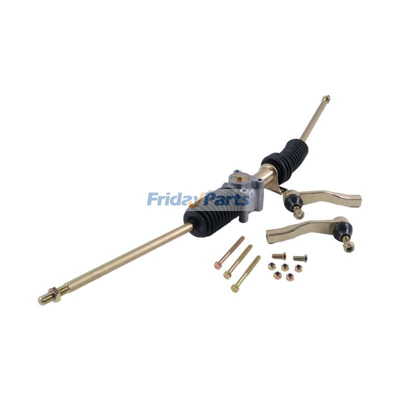 Crémaillère de direction avec embout de biellette de directionpour VTT/UTV