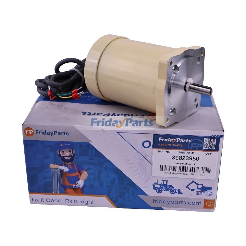 Motor paso a paso 39823950 para compresores de aire Ingersoll Rand XFE100-2S, HPE150-2S, MH110-2S, ML132-2S, MM160-2S y MXU160-2S