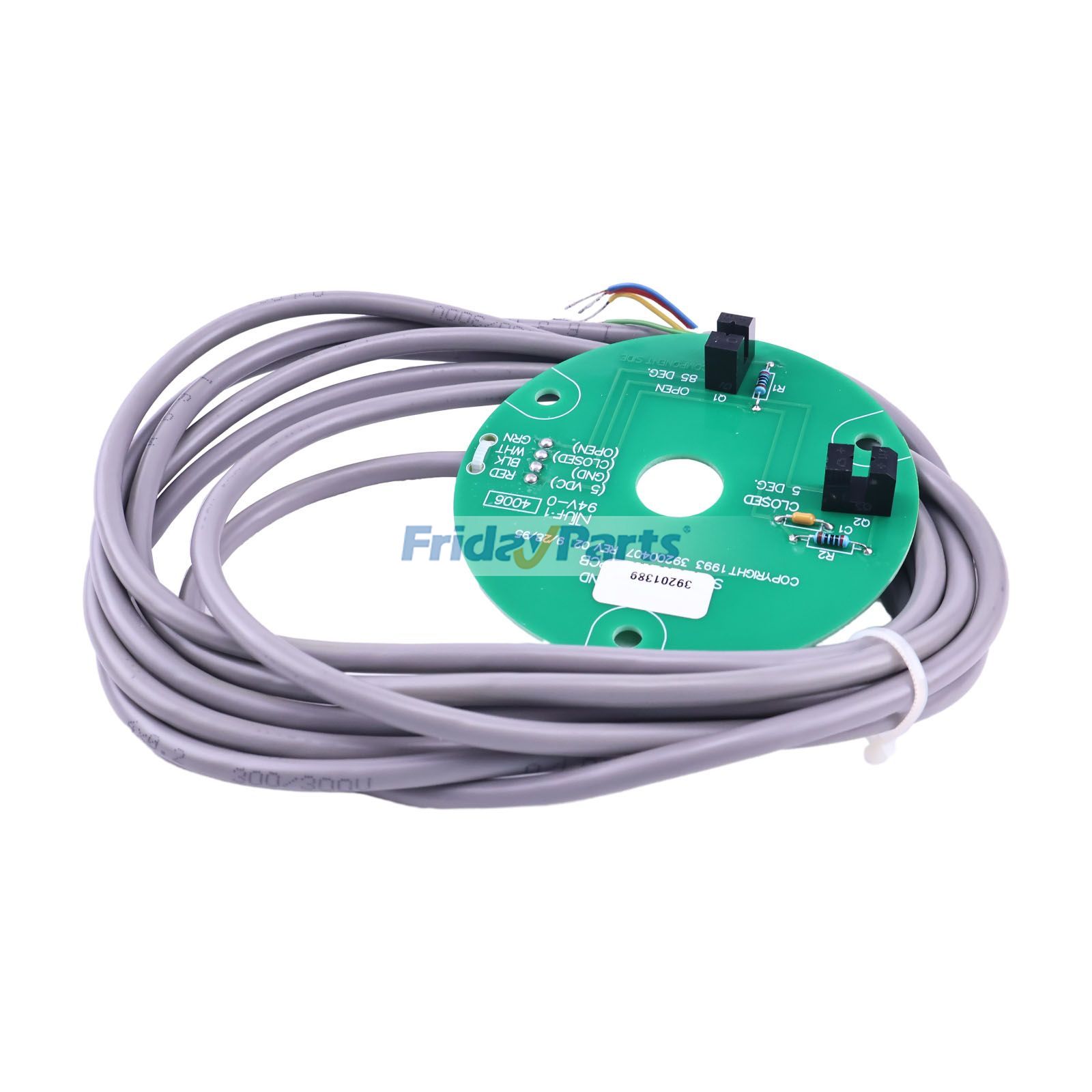 Placa de motor paso a paso 39201389 para compresor de aire Ingersoll Rand de FridayParts