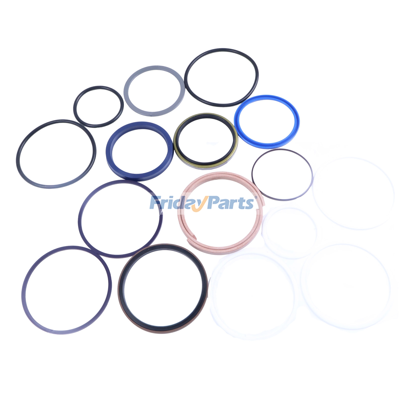 Kit de sello de cilindro de brazo de palanca 707-99-46420 para excavadora Komatsu PC160LC-7 PC160LC-8 PC180LC-7 PC190LC-8 PC195LC-8 de FridayParts