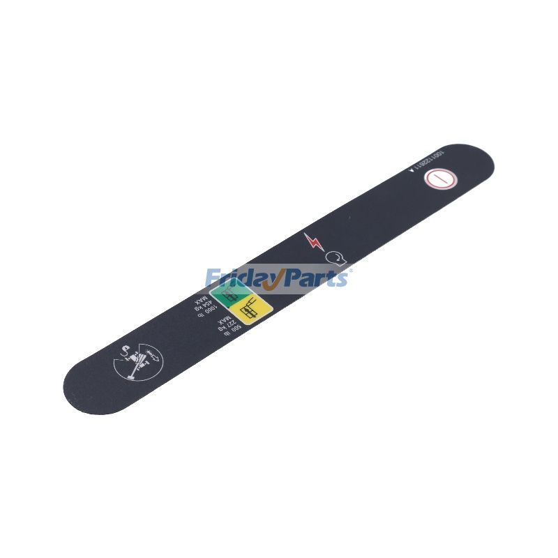 Lot de 10 autocollants d'arrêt 1001122611 pour nacelles élévatrices JLG 1250AJP 340AJ 1350SJPpourPour JLG