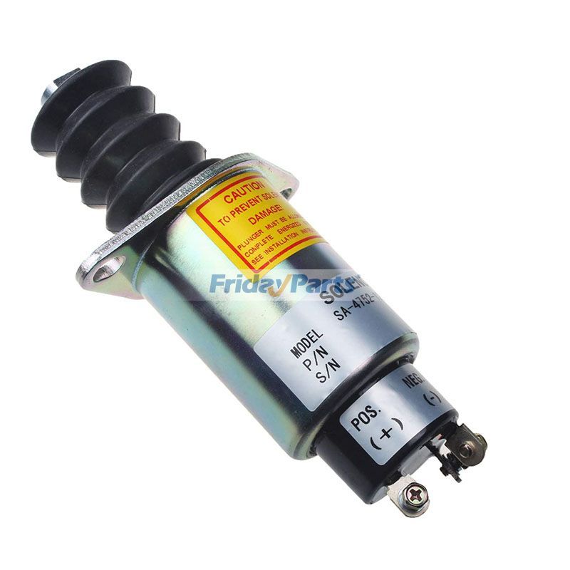 Solénoïde d'arrêt 12V 05712910 pour Bomag BW190AD-4 BW213D-4 BW161AC-4 BW161AC-4 BW80