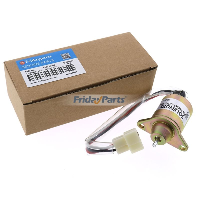 Solénoïde d'arrêt 12 V de rechange Woodward 1503ES-12S5SUC5S 1503ES12S5SUC5S