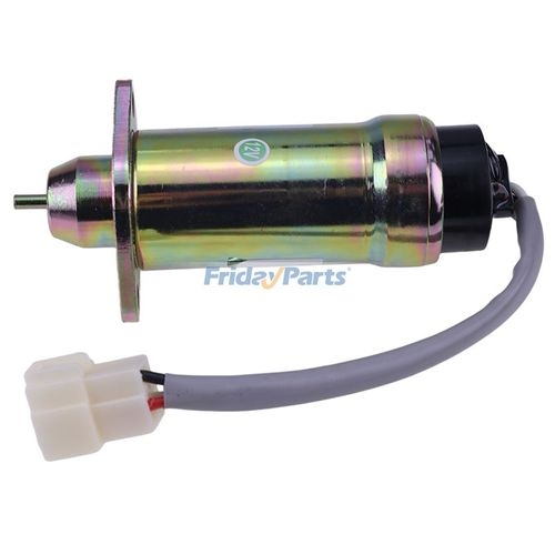 Kumar Bros USA Stop Solenoid – Fits Kubota L2250 L2650 L2850 L2900 L2950 L3010 L3250 L3300 L3350, Replaces 15471-60010-F
