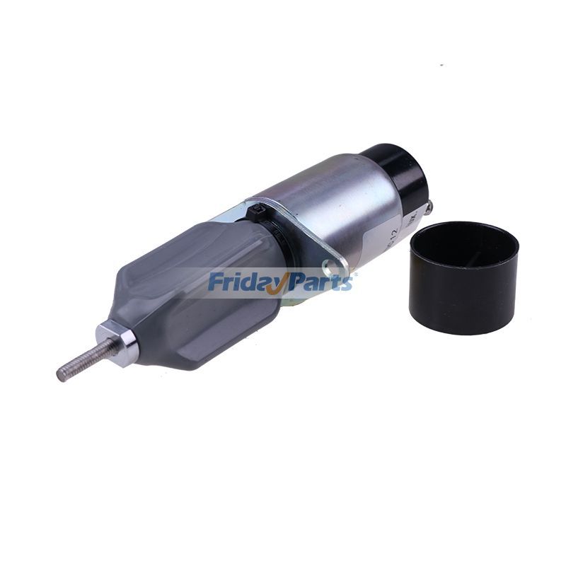 Stop Solenoid 1700-4052 1751-12A7U1B1 Shutdown Engine for Woodward (Synchro-Start) With M6 SWIV