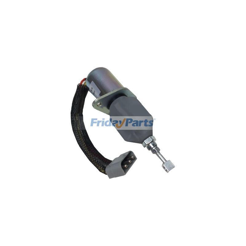 Stop Solenoid 3282460 for Cummins Engine 4B3.9 ISB5.9 Hyundai Loader HL740-3 HL750 Komatsu Excavator PC210-6 PC240-6