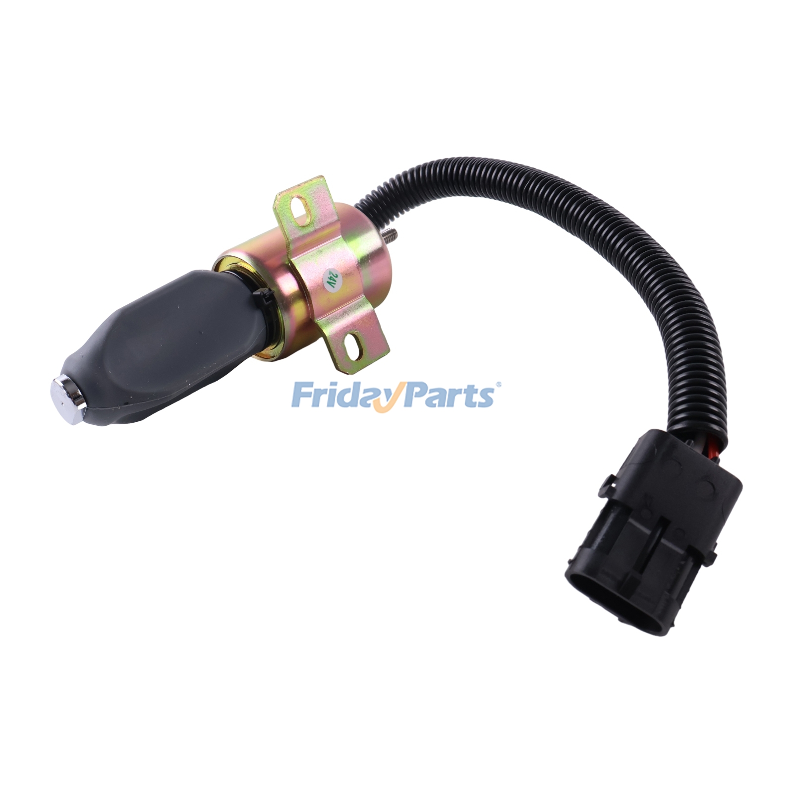 Solenóide de parada 332/J5060 716/30091 para JCB JS115 JS130 JS160 JS180 JS240 JZ140 JS330 24V FridayParts