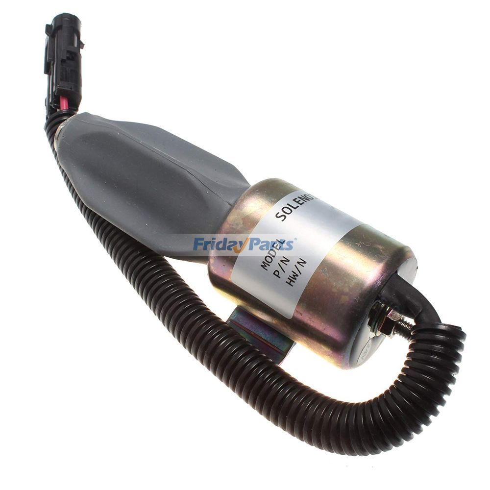 Solénoïde d'arrêt 332/J5060 716/30091 pour JCB JS115 JS130 JS160 JS180 JS240 JZ140 JS330 24V