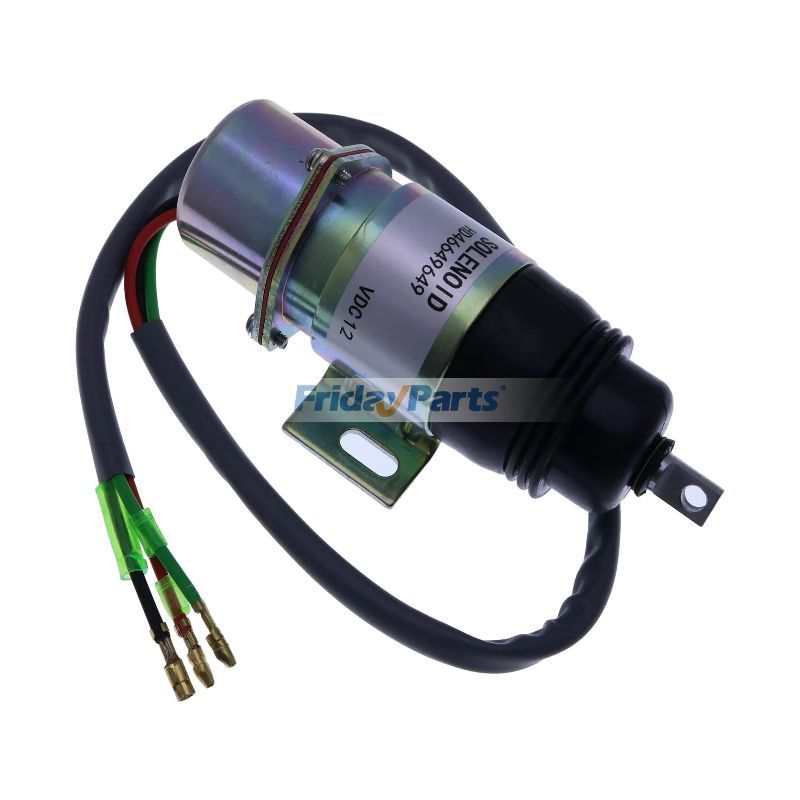 12V Stop Solenoid Valve 4314269 4281719 for Hitachi Excavator EX12 EX15 EX20UR-2 EX22 EX25 EX30 EX30UR-2 EX35 EX40UR-2 EX45