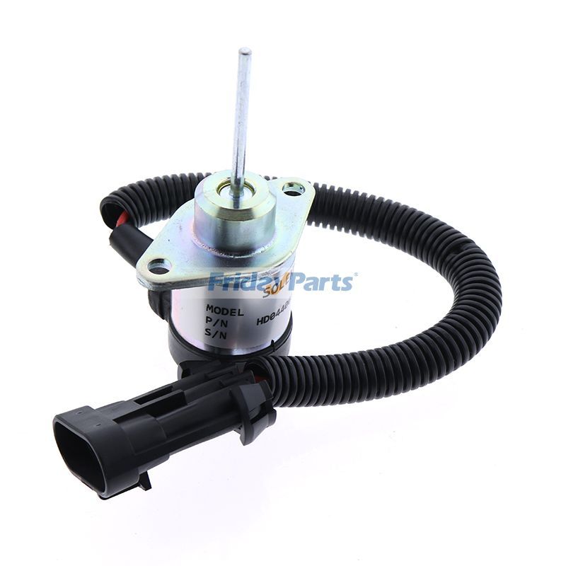 Solénoïde d'arrêt 12 V 6691498 1G925-60011 pour moteur Kubota V2203 V2003 Bobcat Loader S130 S150 S16 S160 S175 S18 S185 S205 S450 S510 S530pourPour BOBCAT,Pour KUBOTA