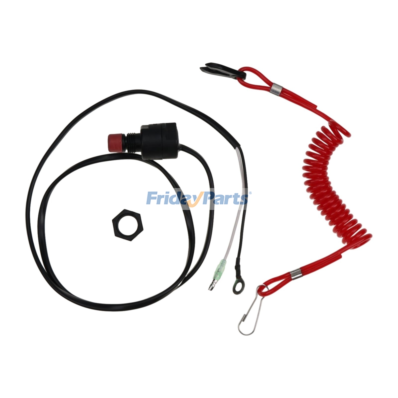 Stop Switch 6E9-82575-09 for Yamaha Outboard Engine 15HP 25HP 30HP 40HP