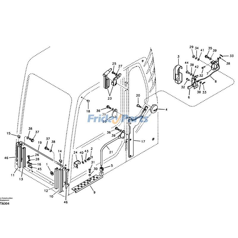 SchließblechFür VOLVO