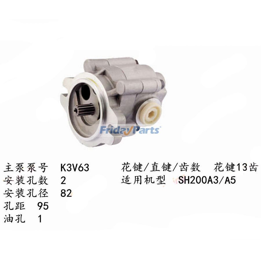 SUMITOMO SH200A5 pilot pump