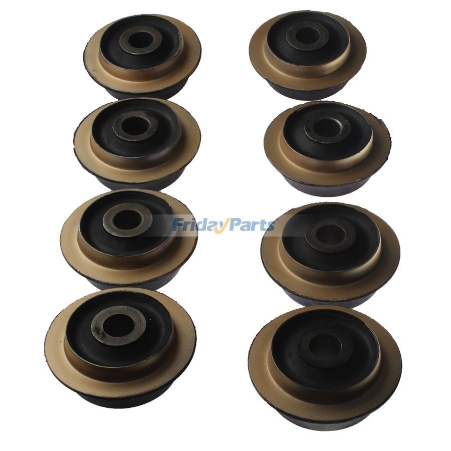 Lot de 8 coussinets de support moteur en caoutchouc pour Mitsubishi 6D24 Sumitomo SH350pourPour SUMITOMO